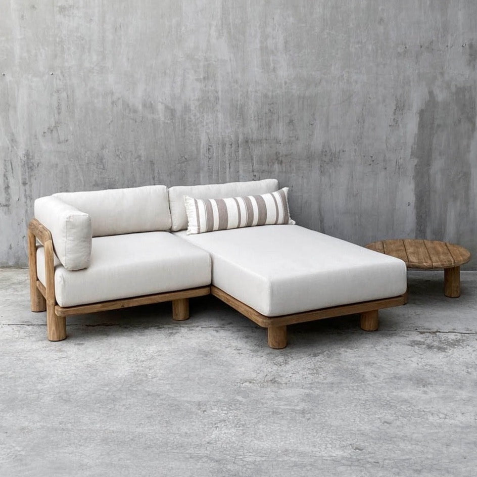 teak garden modular sofa 