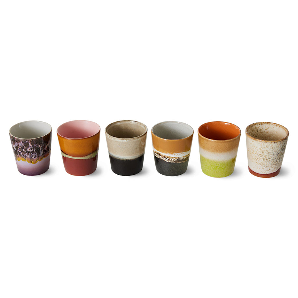 1970's style mugs Soil by HKliving 