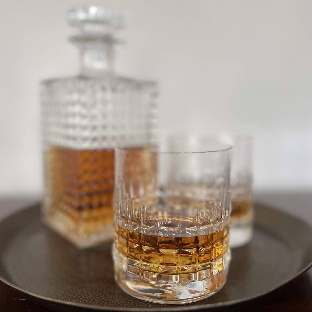cut glass whisky decanter