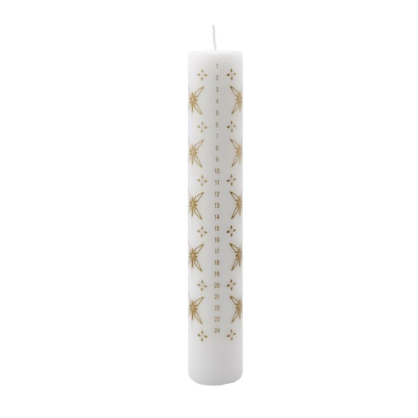 Christmas advent candle 