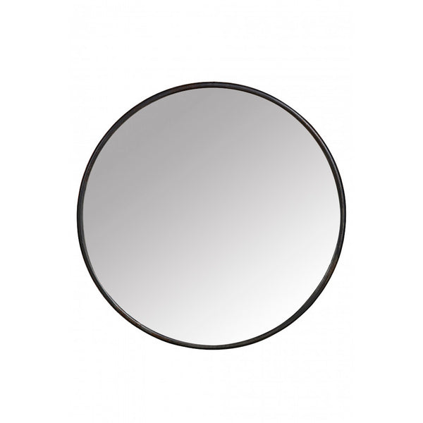 black round mirror