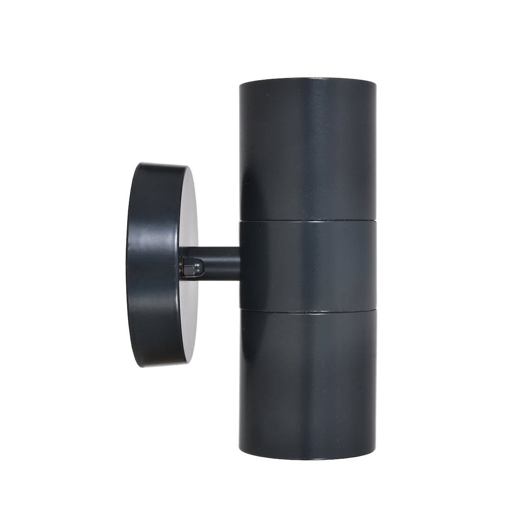 Black up and down wall light 