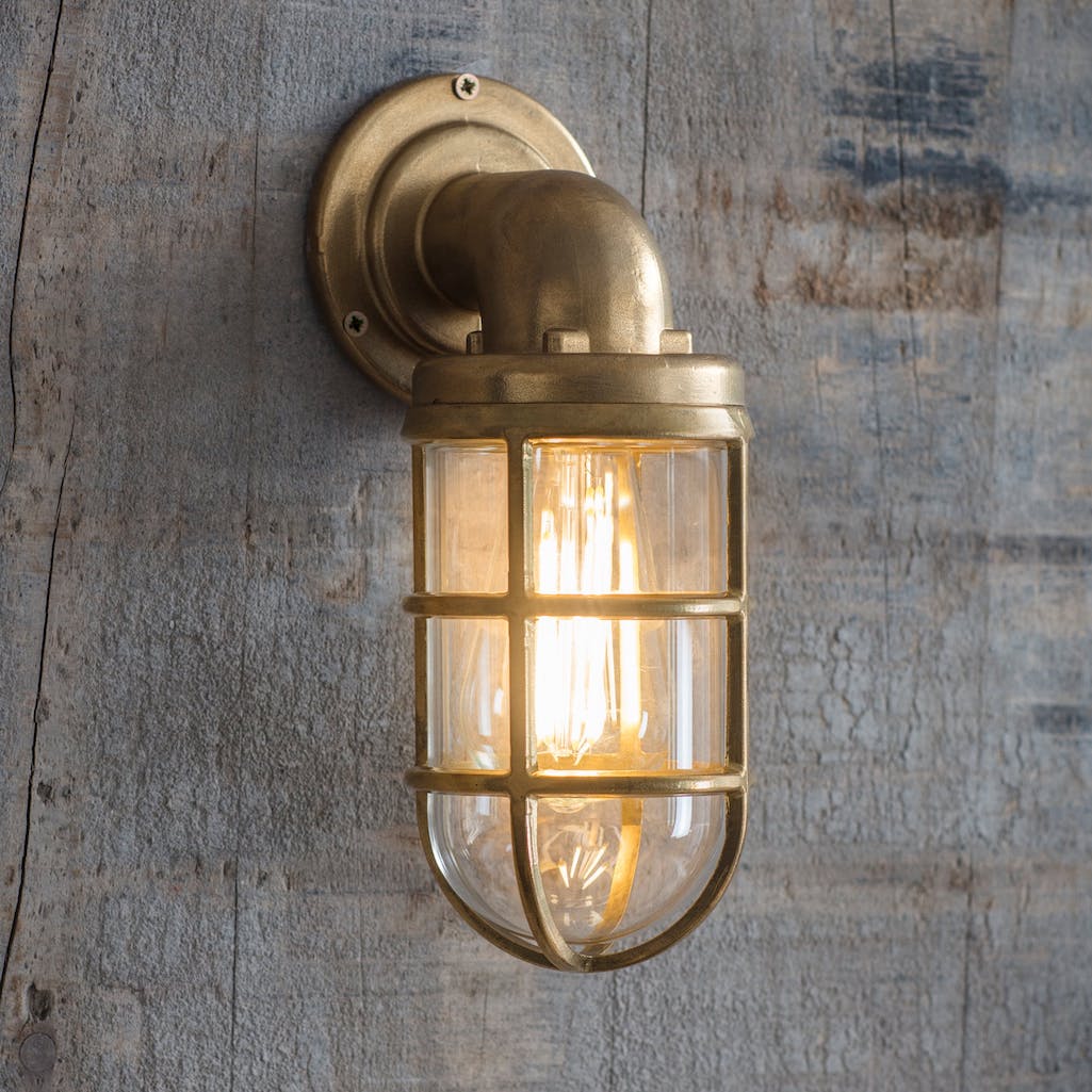 Devenport brass outdoor light