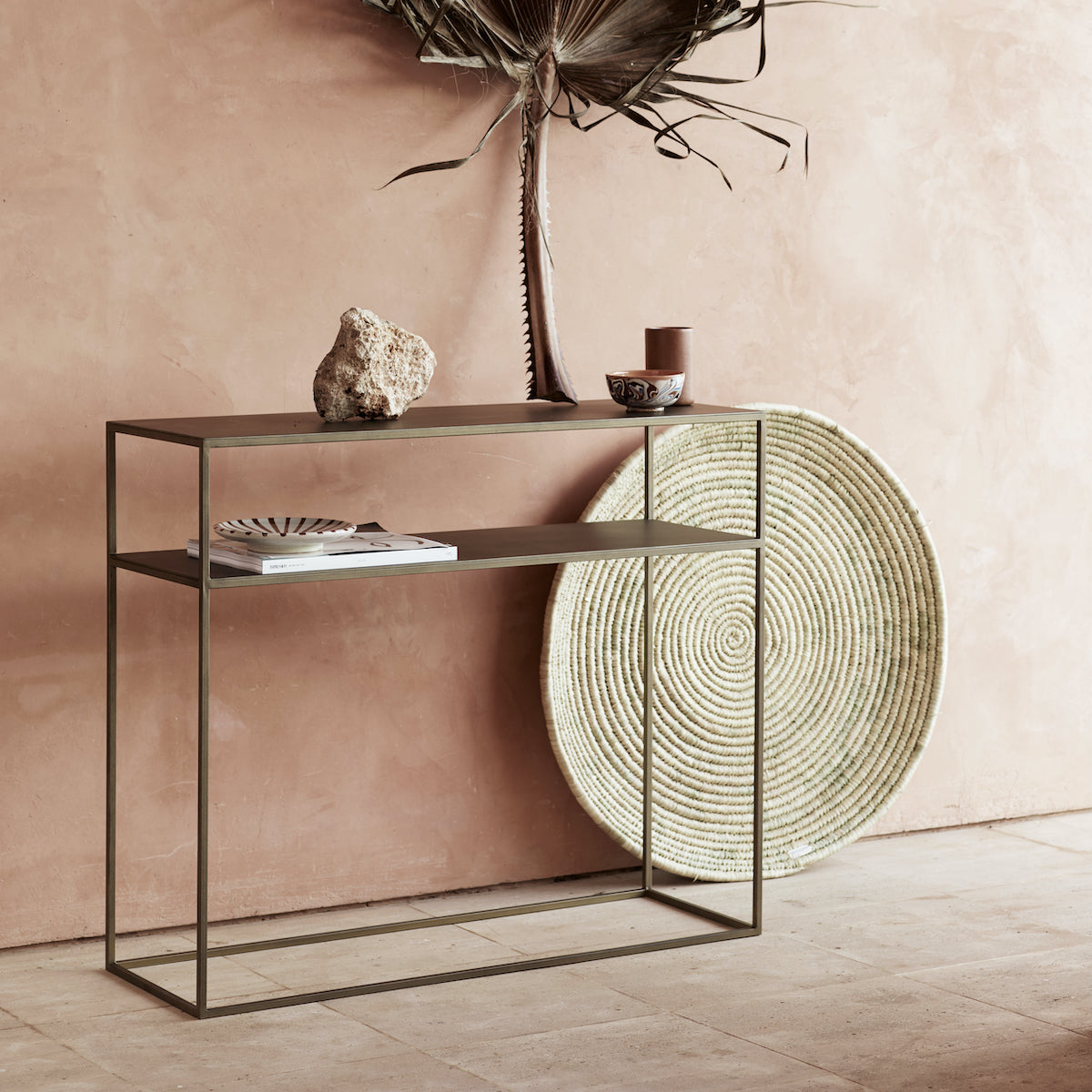 brass side table Tine K home