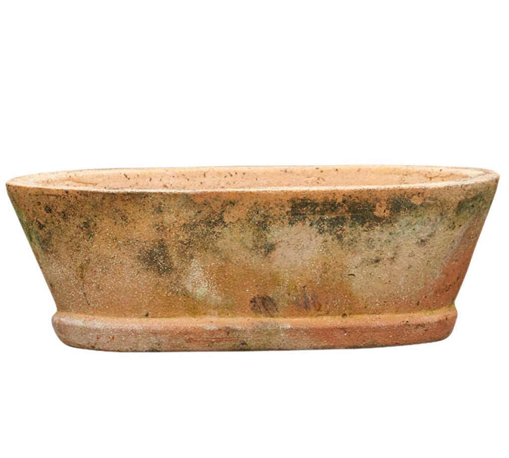 terracotta trough planter