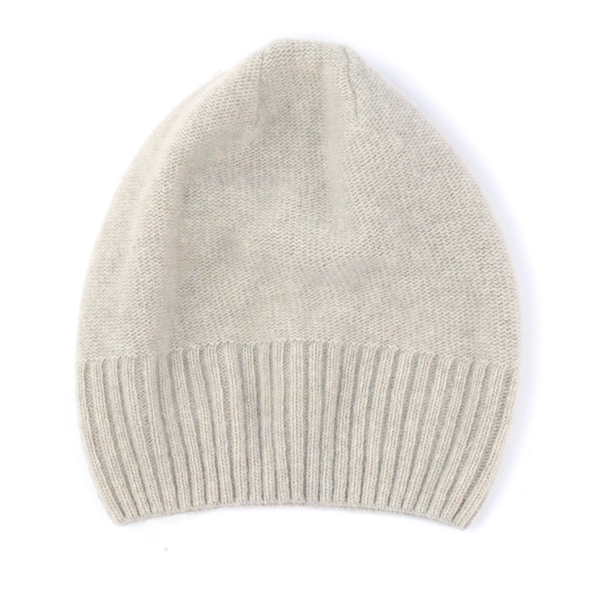 cashmere and wool blend beanie hat 