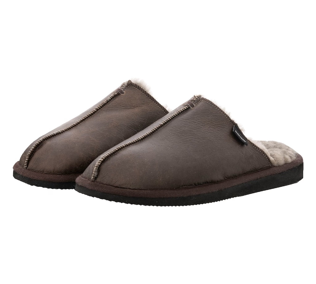 Hugo sheepskin slippers by Shepherd