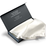 Silk Pillowcase in white by Vivaraise 