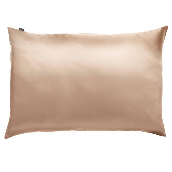 Silk Pillowcase in Latte by Vivaraise 