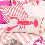 red lobster cushion by amuse la bouche 