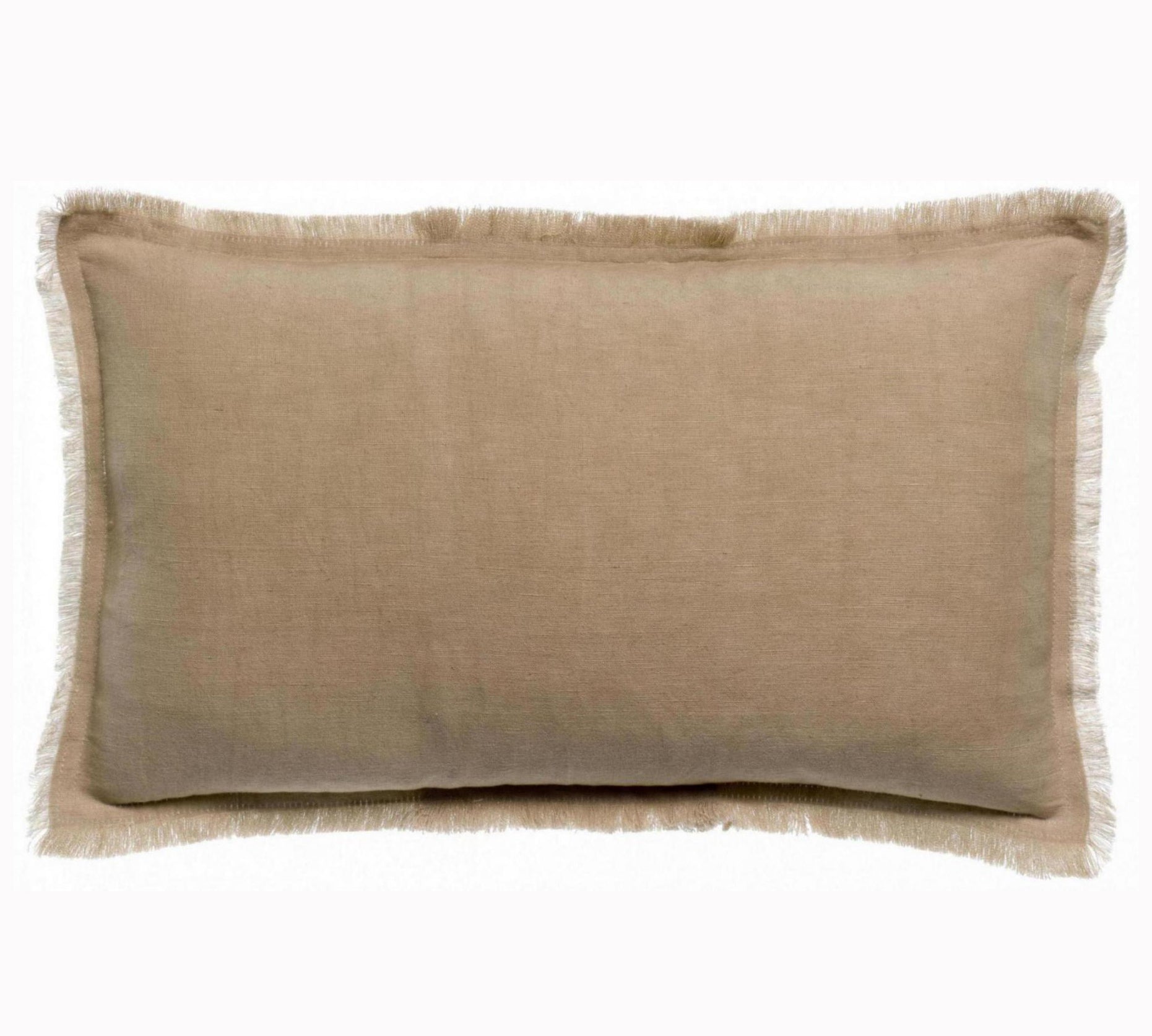 Beige Linen Cushion Laly - Rectangle
