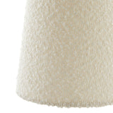 cream floor lamp in fabric
