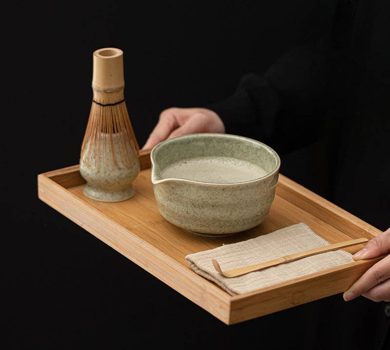 Green Ceramic Matcha Gift Set