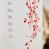 Christmas advent calendar candle by House Doctor