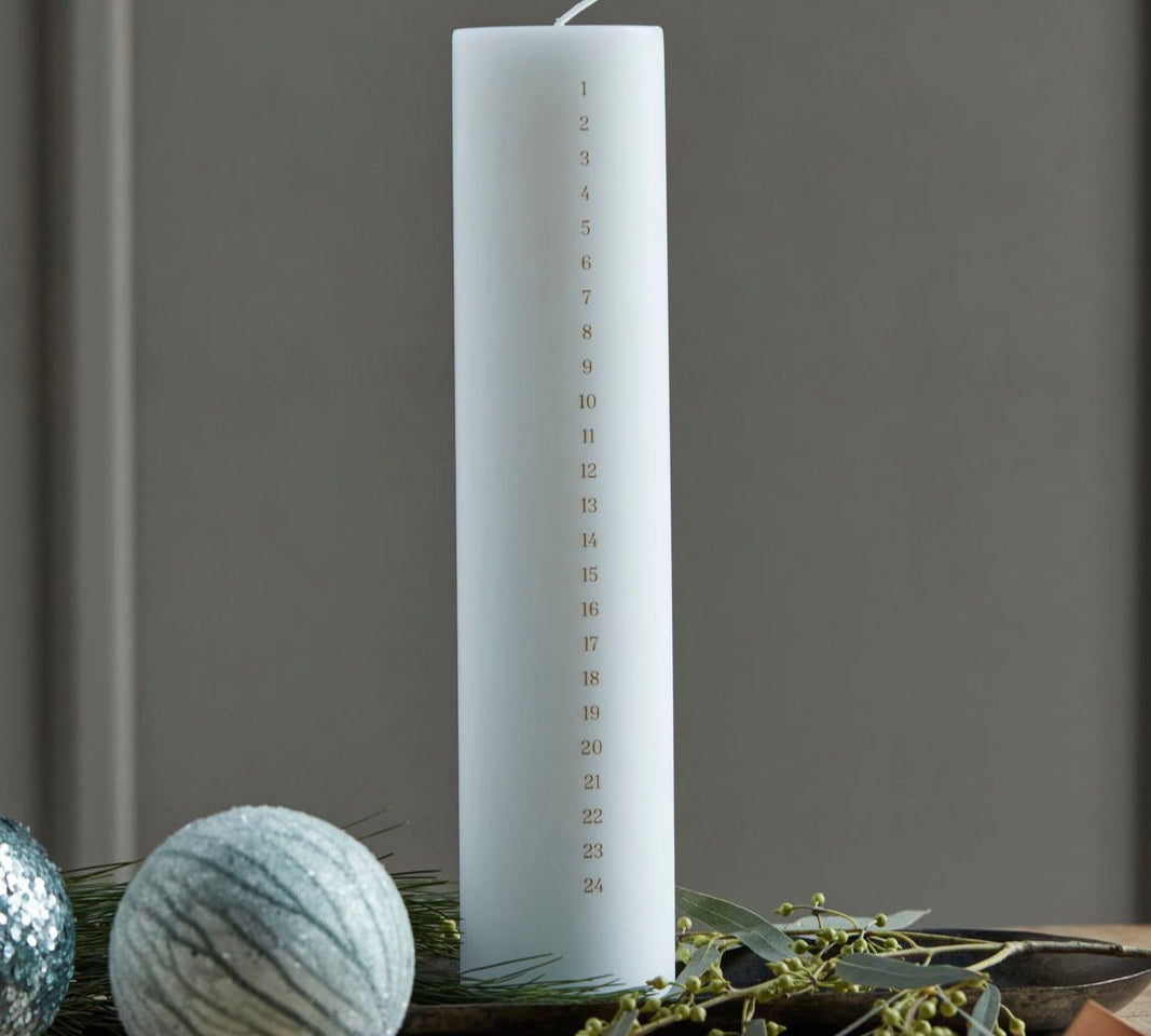 Christmas Advent candle