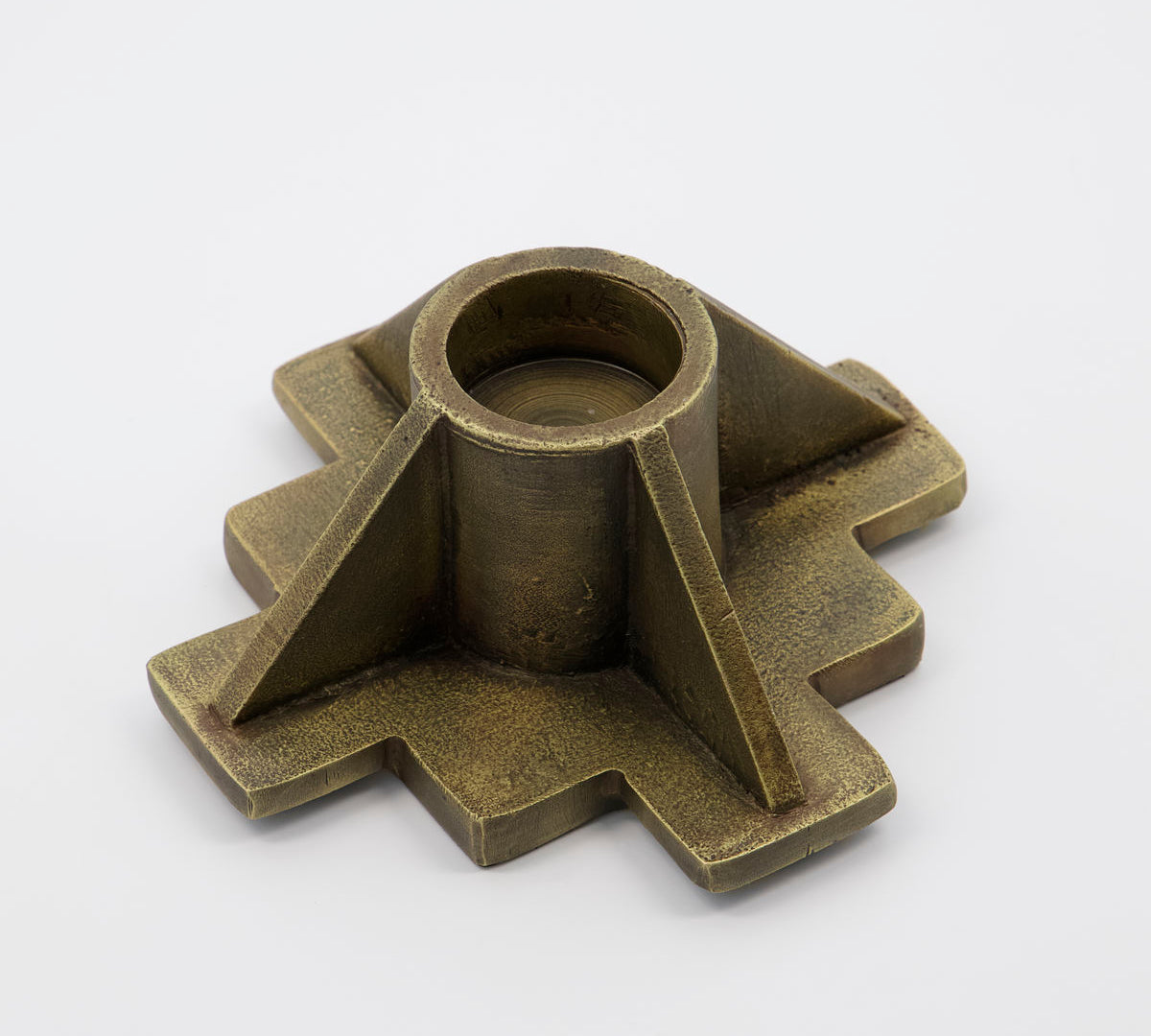 Brass candle holder by House Doctor 