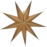 Hanging Paper Star in Gold