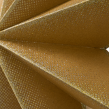 Hanging Paper Star in Gold