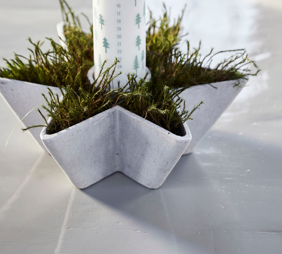 Star candle holder Mold by House Doctor