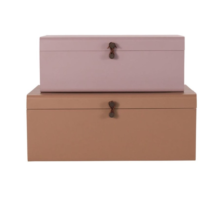 metal storage trunks by House Doctor 