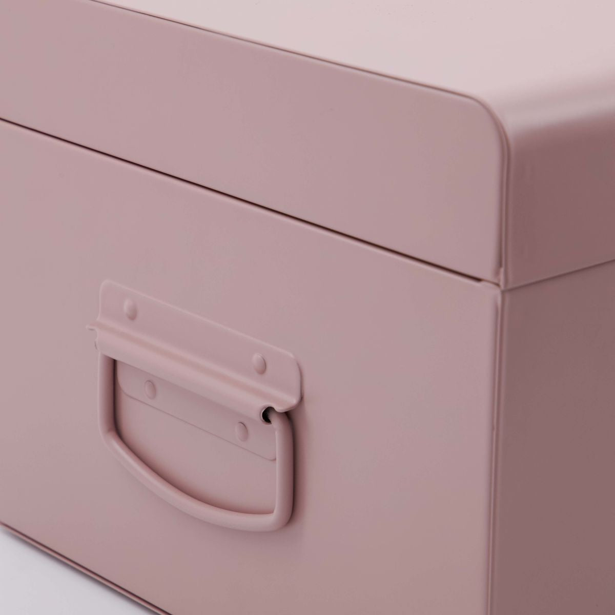 Detail of pink storage trunk 