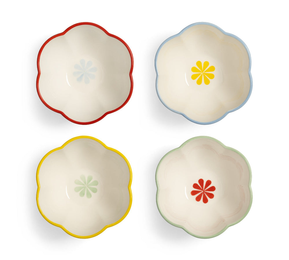 Bowl set Folk, Set of Four by &Klevering