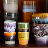 70's Ceramic Egg Cups by HKLIVING