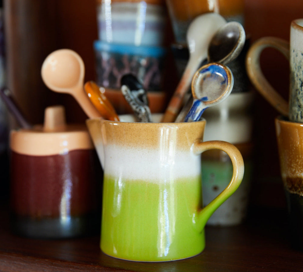 70's milk jug by HKliving