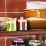 70's milk jug and sugar bowl by HKliving