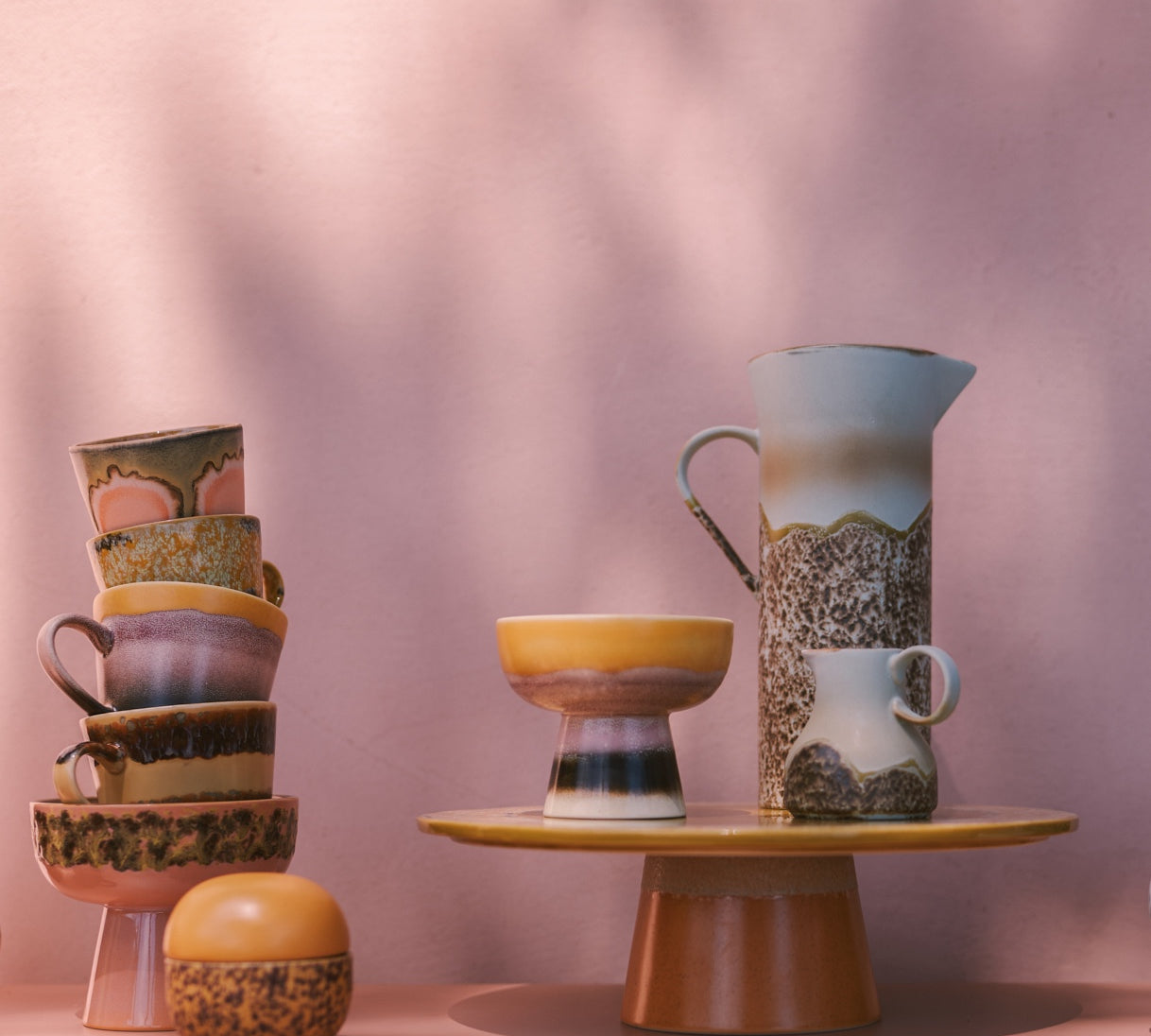 70's Ceramic Jug by HKLIVING