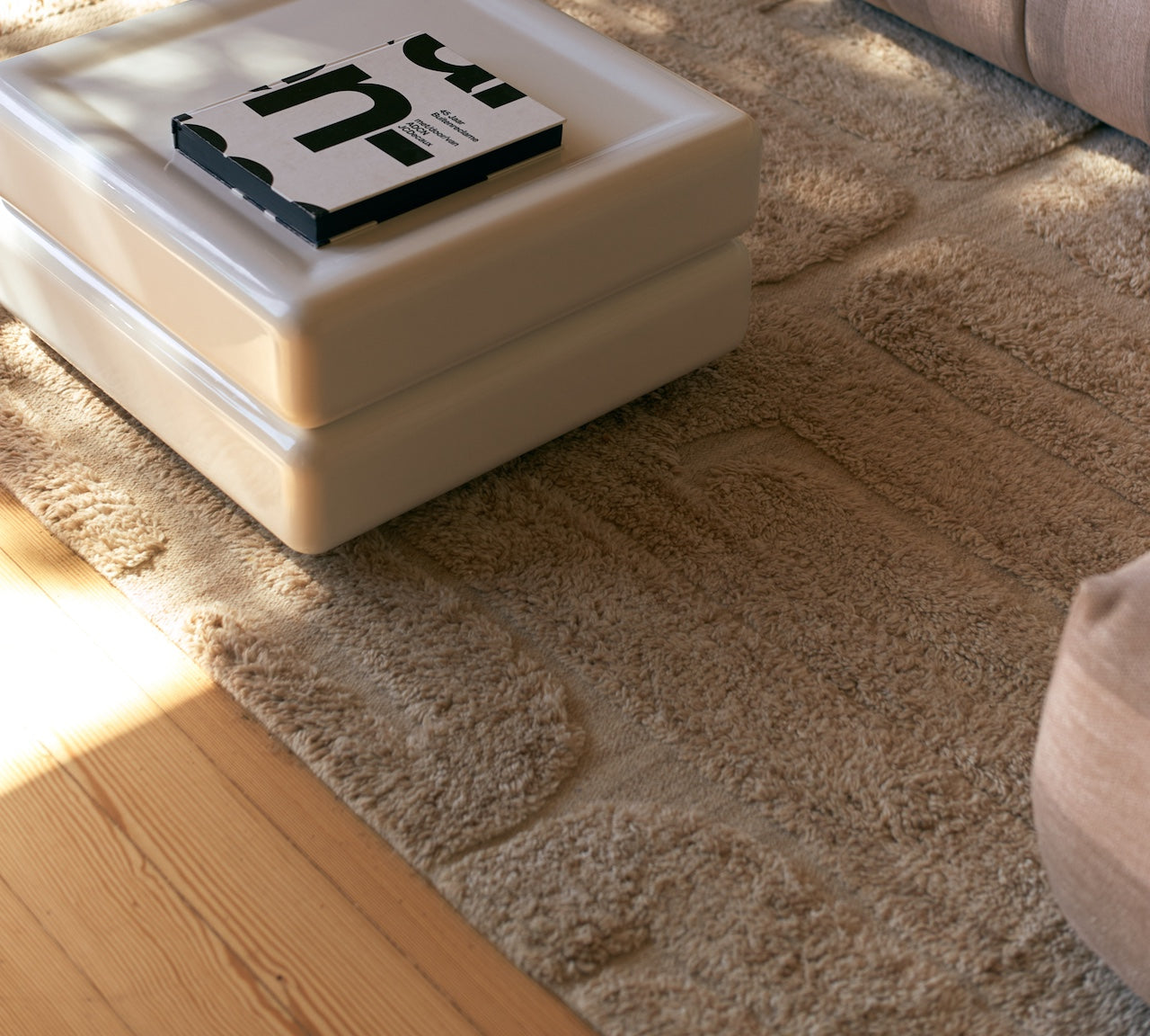 Tufted Rug Limestone by HKLIVING