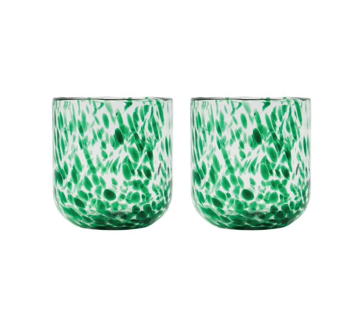 Handmade Glass Candle Holder Set