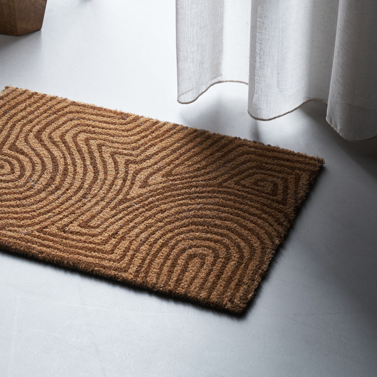 Beautiful geometric patterned rugs and natural sheepskin rugs