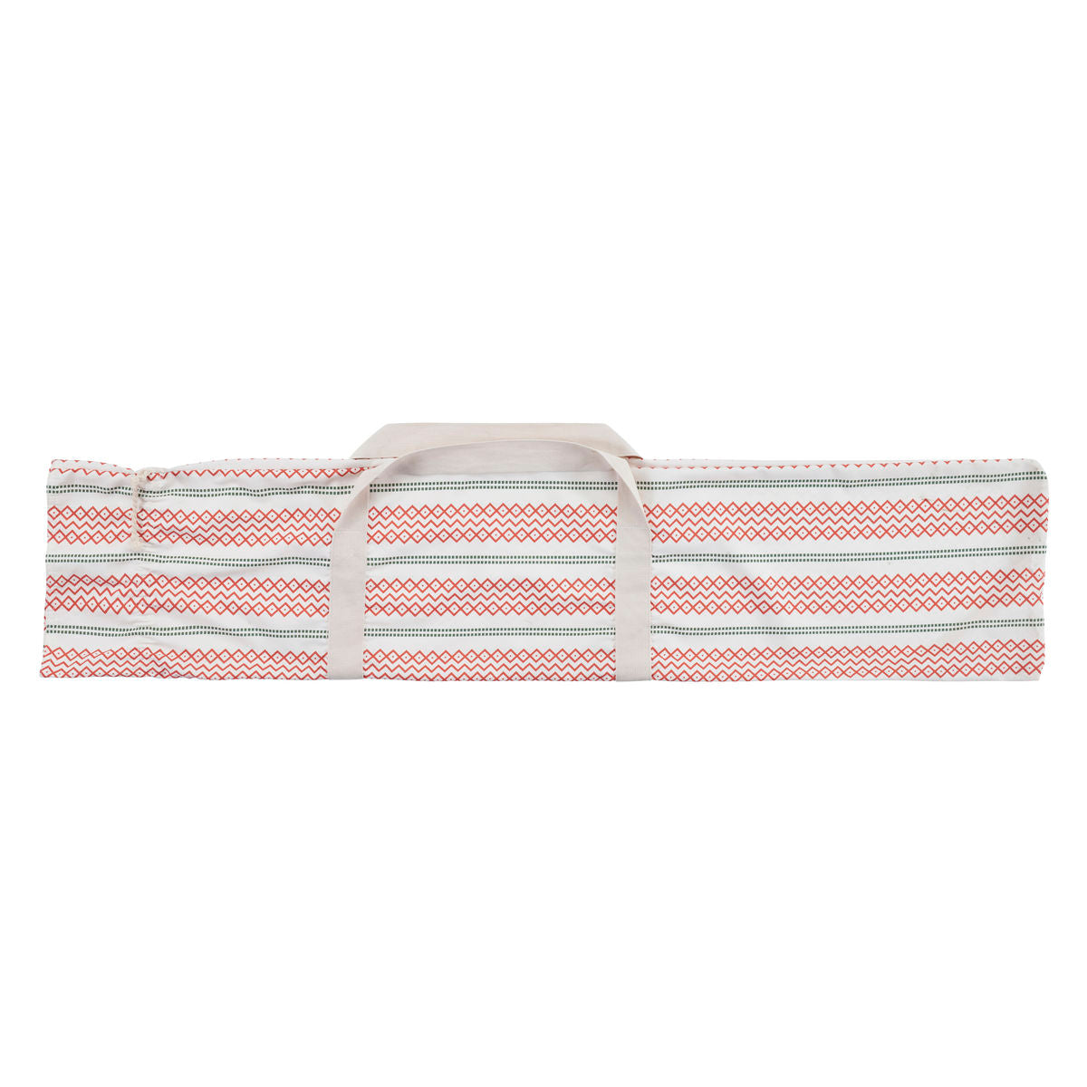 carry case for garden umbrella in red, white stripe
