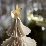 White Paper Christmas Tree Table Decoration Set 