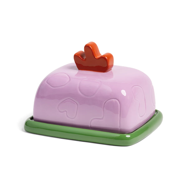 Butter Dish Sketch in Lilac by Klevering