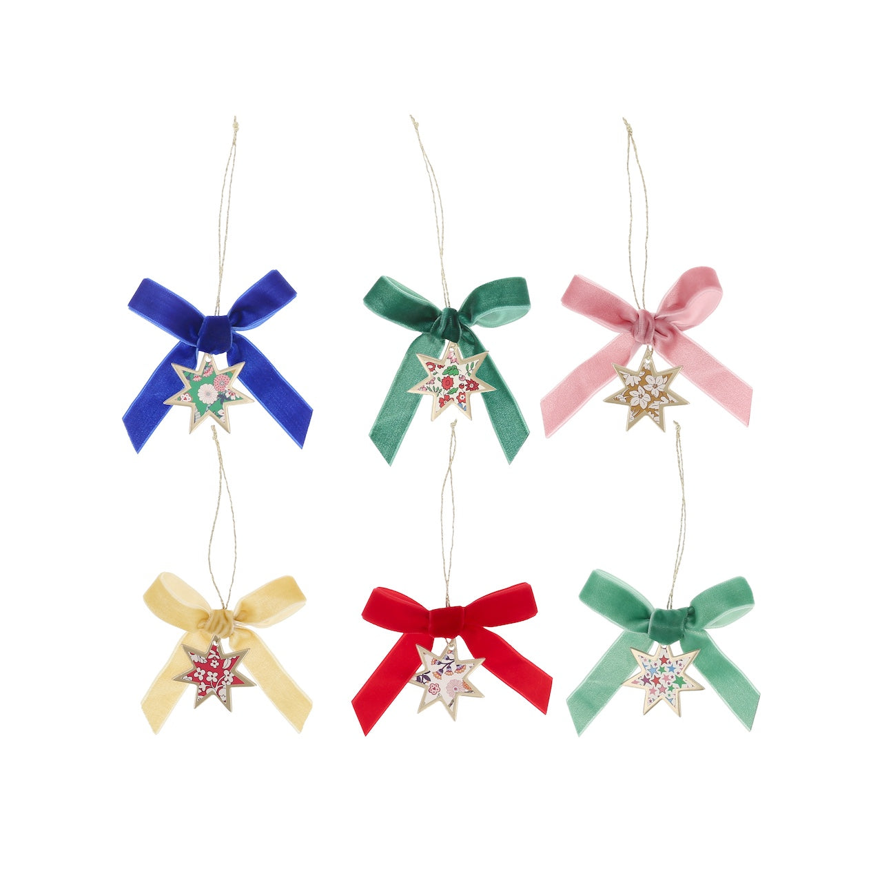 ribbons on Liberty Christmas Crackers by Meri Meri