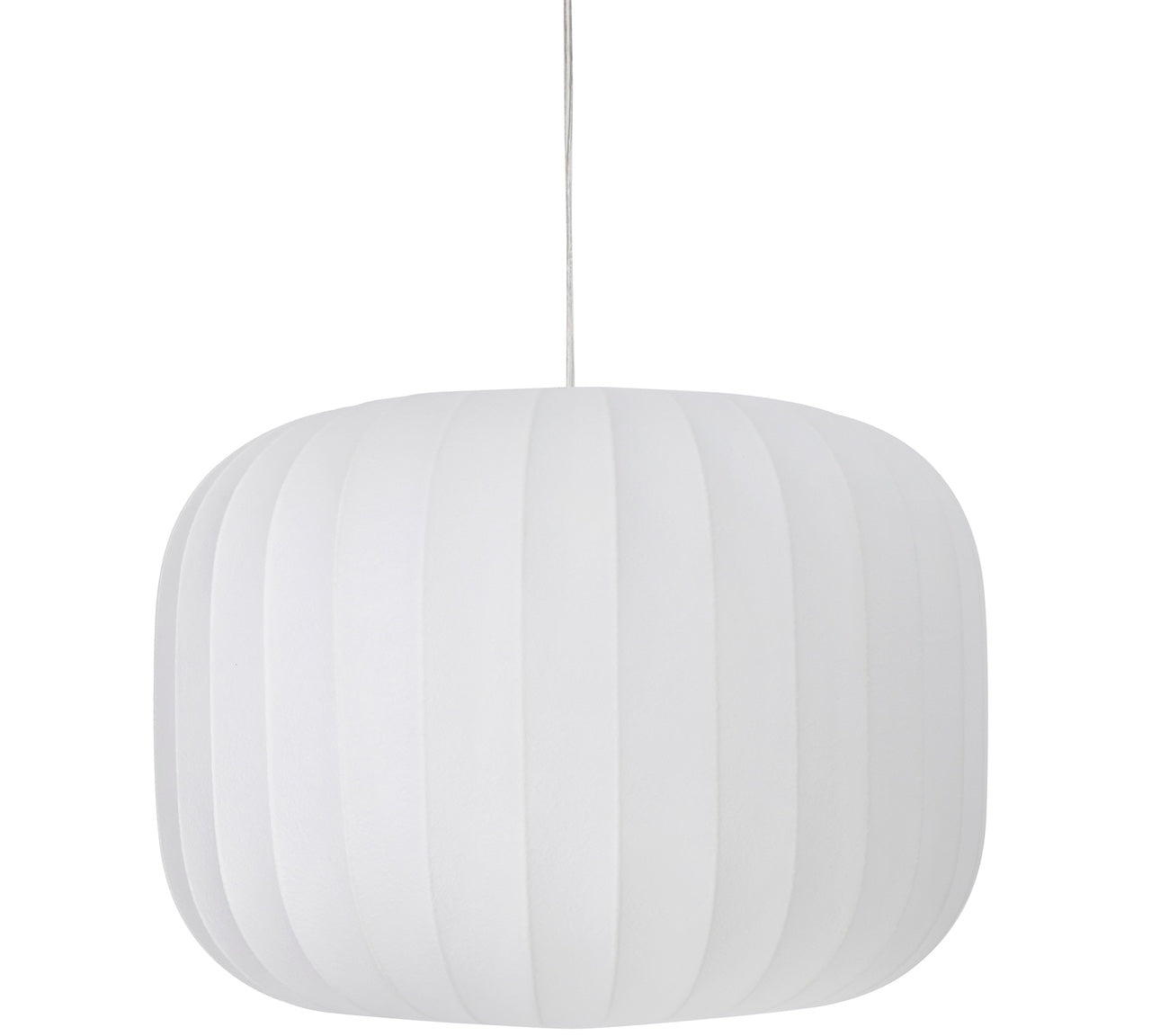 Lexa Fabric Pendant Light in white