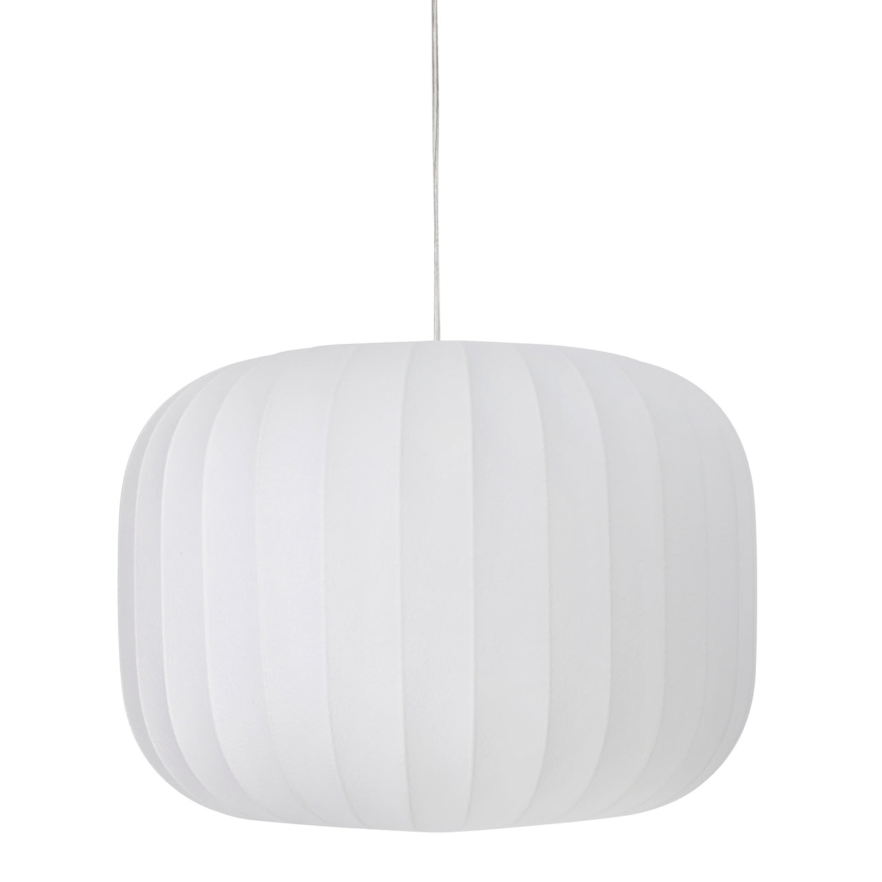 Lexa Fabric Pendant Light in white