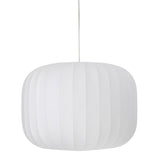 Lexa Fabric Pendant Light in white