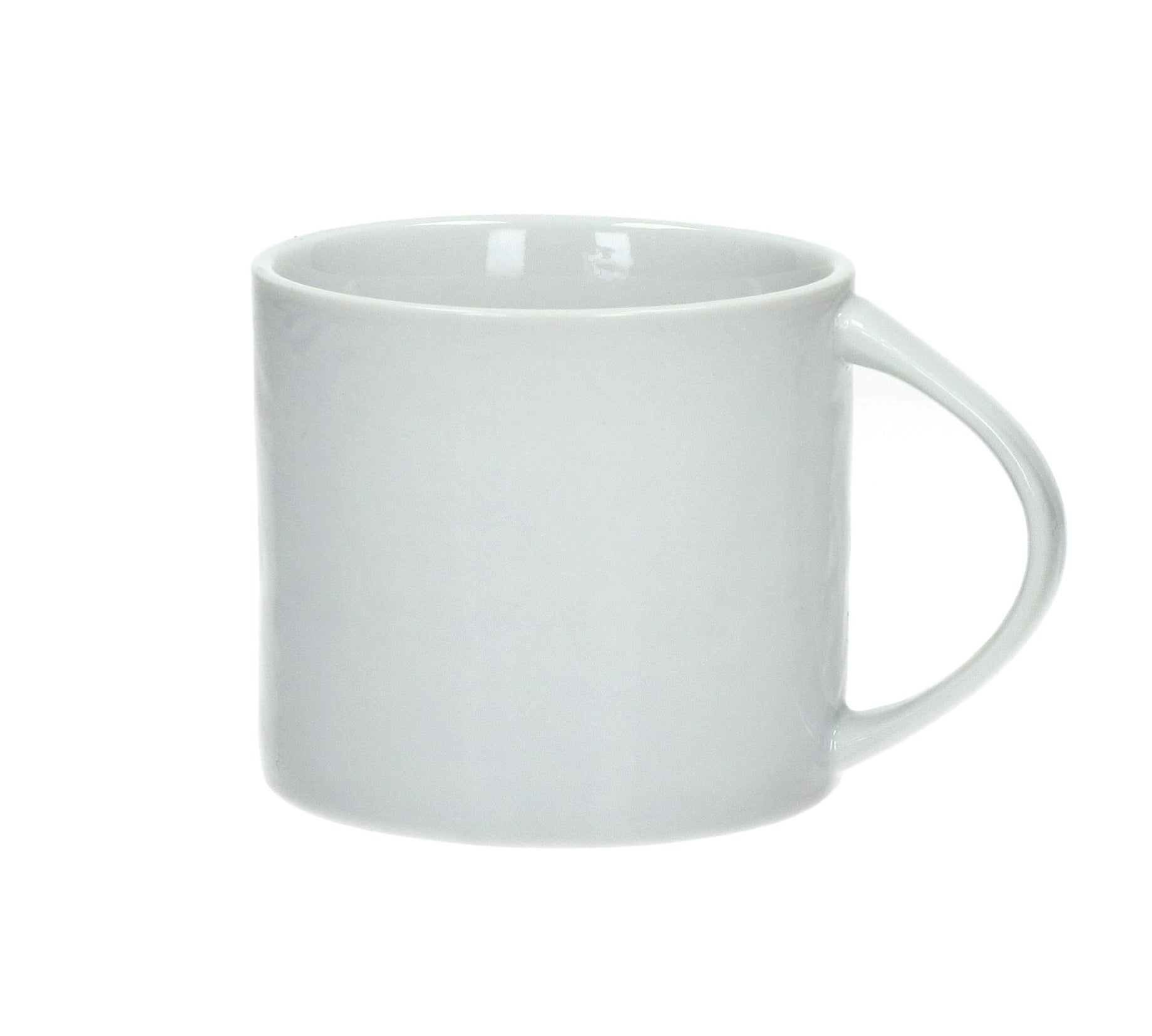 Crumple White Mug Porcelino by Pomax