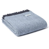 Herringbone Pure New Wool Throw