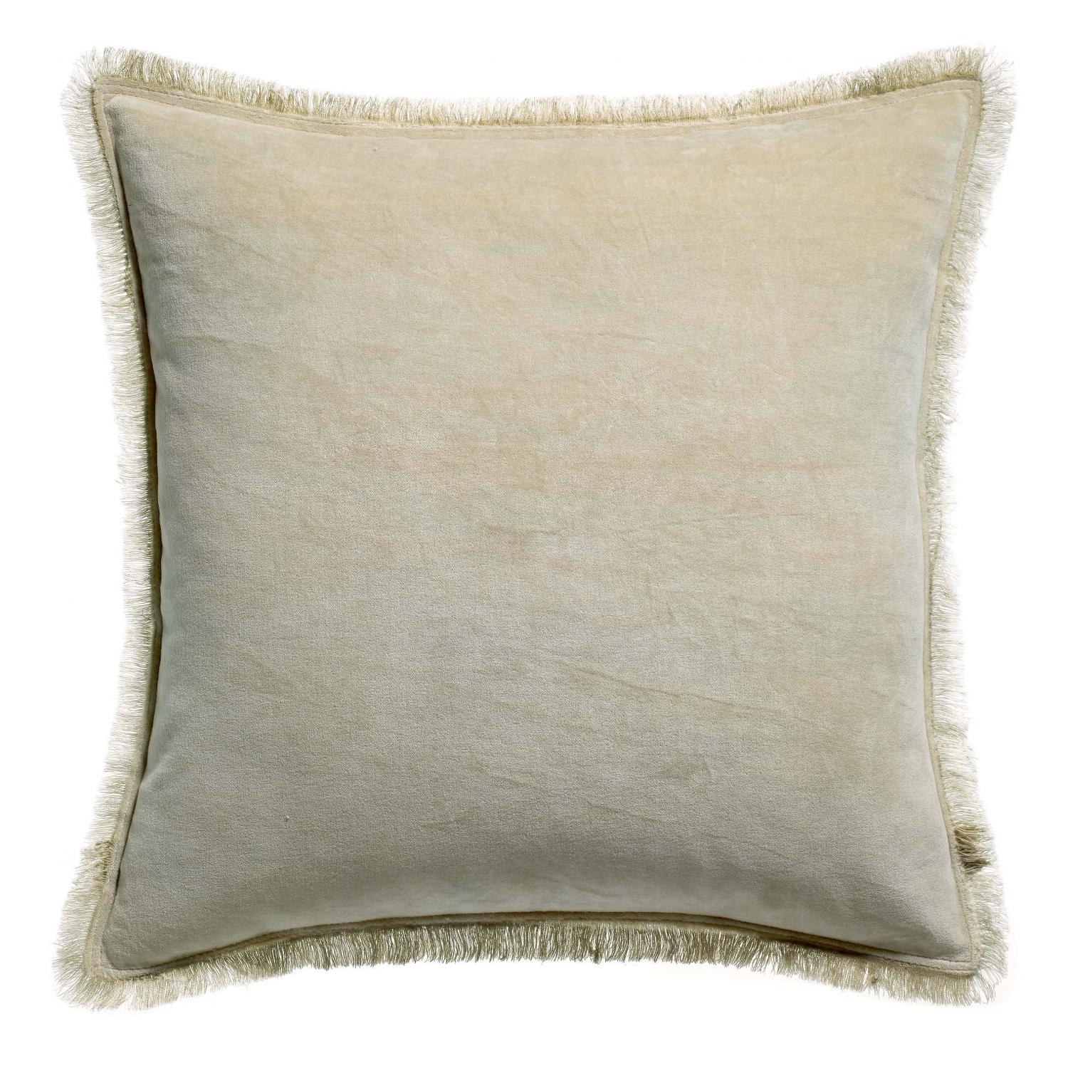 cream velvet throw by viva raise