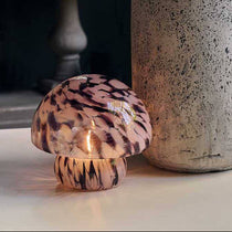 Portable Table Lamp in black and white