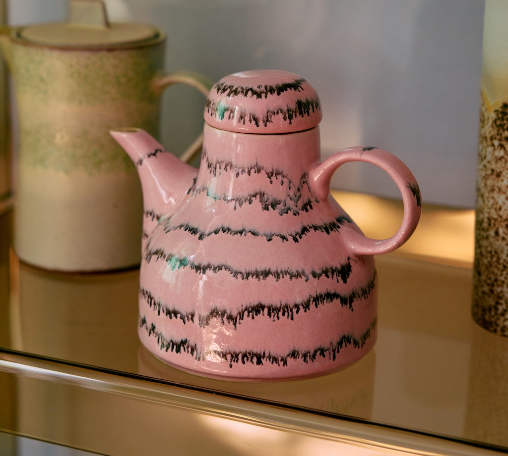 1970s Ceramic Coffee pot Bubble by HKLIVING