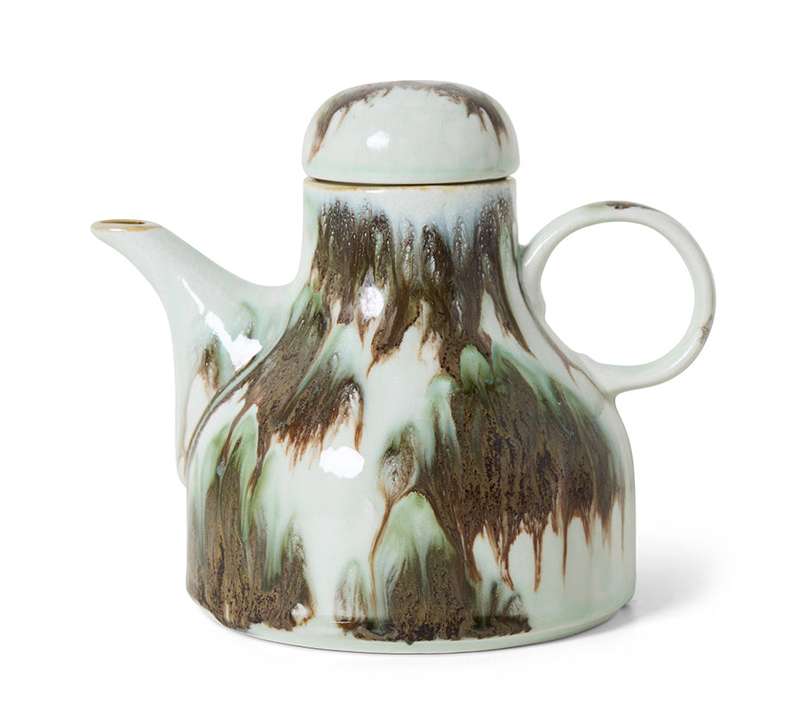 1970s Ceramic Coffee pot Tide by HKLIVING