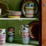 1970's Pink Ceramic Mug Bubble by HKliving