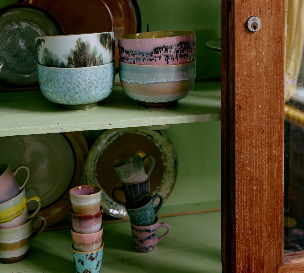 1970's Ceramic stoneware Bowls tide by HKliving