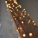 copper cluster wire lights