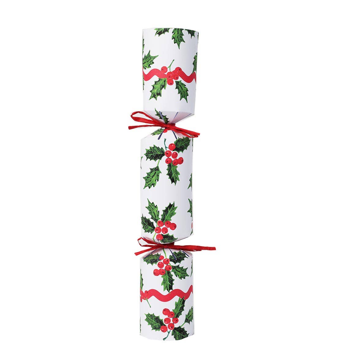 White and Holly Christmas Crackers